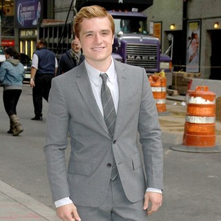 Josh Hutcherson in The Late Show with David Letterman - Arrivals