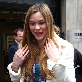 Joss Stone in Joss Stone Outside The BBC Radio Two Studios
