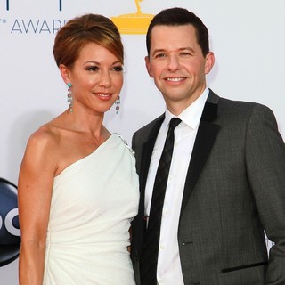 Lisa Joyner, Jon Cryer in 64th Annual Primetime Emmy Awards - Arrivals