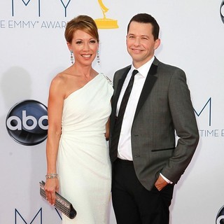 Lisa Joyner, Jon Cryer in 64th Annual Primetime Emmy Awards - Arrivals