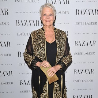 Judi Dench in Harper's Bazaar's Women of The Year Awards