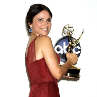 Julia Louis-Dreyfus in 64th Annual Primetime Emmy Awards - Press Room