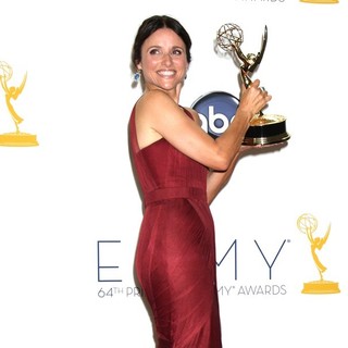 Julia Louis-Dreyfus in 64th Annual Primetime Emmy Awards - Press Room