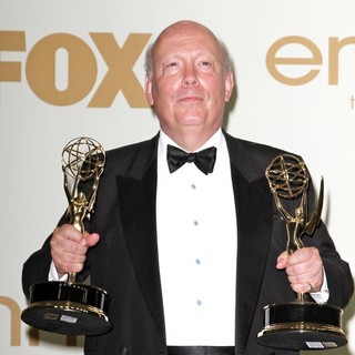 Julian Fellowes in The 63rd Primetime Emmy Awards - Press Room
