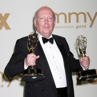 Julian Fellowes in The 63rd Primetime Emmy Awards - Press Room