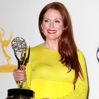 Julianne Moore in 64th Annual Primetime Emmy Awards - Press Room