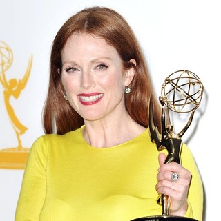 Julianne Moore in 64th Annual Primetime Emmy Awards - Press Room