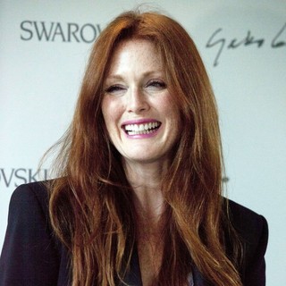 Julianne Moore in Swarovski Celebrates Swarovski Crystallized - A Collaboration of Crystal and Art with Yoko Ono