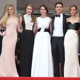 Emma Watson in 66th Cannes Film Festival - The Bling Ring - Premiere - julien-farmiga-chang-broussard-watson-coppola-66th-cannes-film-festival-02