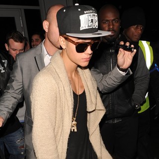 Justin Bieber Leaves London's BLC After Celebrating His 19th Birthday with Friends