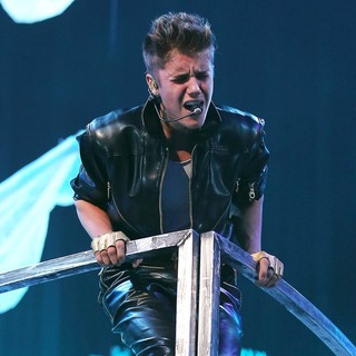 Justin Bieber in Justin Bieber Performing Live at The Grand Garden Arena