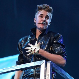 Justin Bieber in Justin Bieber Performing Live at The Grand Garden Arena