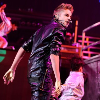 Justin Bieber in Justin Bieber Performing Live at The Grand Garden Arena