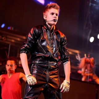 Justin Bieber in Justin Bieber Performing Live at The Grand Garden Arena