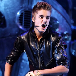 Justin Bieber in Justin Bieber Performing Live at The Grand Garden Arena