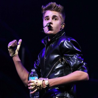 Justin Bieber in Justin Bieber Performing Live at The Grand Garden Arena