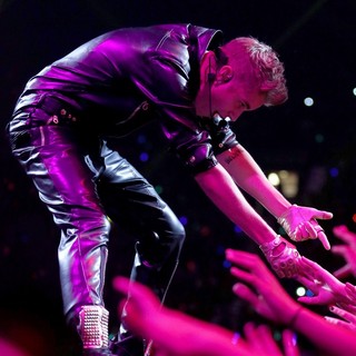 Justin Bieber in Justin Bieber Performing Live at The Grand Garden Arena
