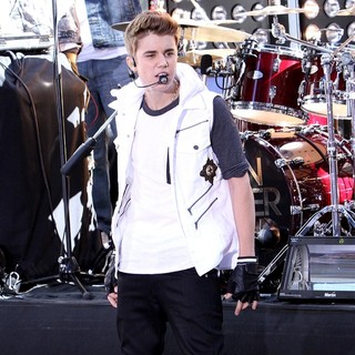 Justin Bieber in Justin Bieber Performs Live as Part of The Today' Show's Concert Series