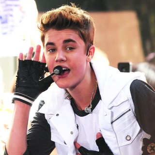 Justin Bieber in Justin Bieber Performs Live as Part of The Today' Show's Concert Series