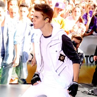 Justin Bieber in Justin Bieber Performs Live as Part of The Today' Show's Concert Series