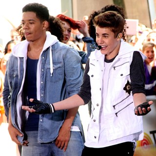Justin Bieber in Justin Bieber Performs Live as Part of The Today' Show's Concert Series