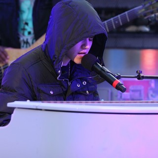 Justin Bieber in The Times Square New Year's Eve Countdown