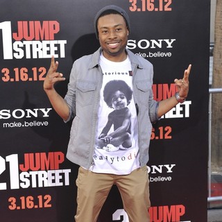 Justin Hires in Los Angeles Premiere of 21 Jump Street - Arrivals