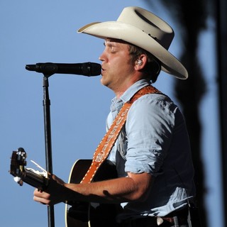 Justin Moore Performs During The Flatts Fest Tour