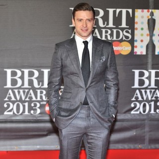 Justin Timberlake in The 2013 Brit Awards - Arrivals