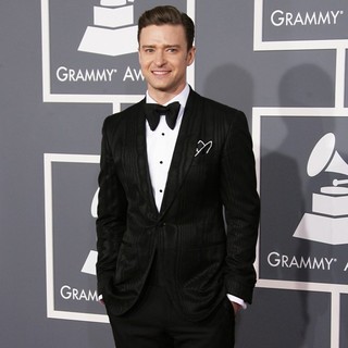 Justin Timberlake in 55th Annual GRAMMY Awards - Arrivals