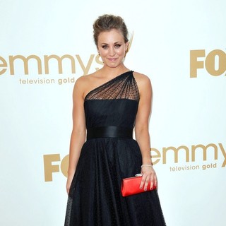 Kaley Cuoco in The 63rd Primetime Emmy Awards - Arrivals