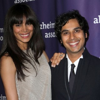Neha Kapur, Kunal Nayyar in The 20th Annual A Night at Sardi's Fundraiser and Awards Dinner - Arrivals