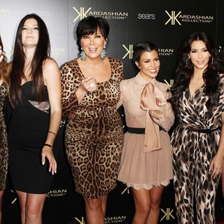 Khloe Kardashian, Kylie Jenner, Kris Jenner, Kourtney Kardashian, Kim Kardashian, Kendall Jenner in Kardashian Kollection Launch Party