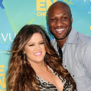 Khloe Kardashian, Lamar Odom in 2011 Teen Choice Awards