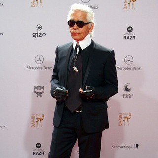 Karl Lagerfeld in Bambi 2011 Awards - Red Carpet Arrivals