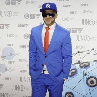 Karl Wolf in 2012 JUNO Awards - Arrivals