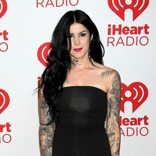 Kat Von D in 2012 iHeartRadio Music Festival - Day 2 - Arrivals