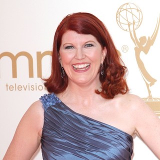 Kate Flannery in The 63rd Primetime Emmy Awards - Arrivals