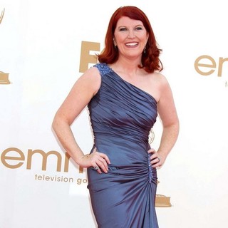 Kate Flannery in The 63rd Primetime Emmy Awards - Arrivals