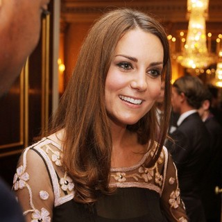 Kate Middleton in A Reception for Team GB Medallist at The 2012 Olympic and Paralympic Games