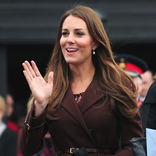 Kate Middleton in Kate Middleton Arriving at Humberside Fire and Rescue Service