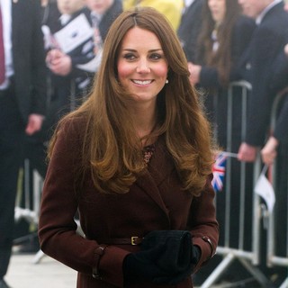 Kate Middleton in Kate Middleton Arriving at Humberside Fire and Rescue Service