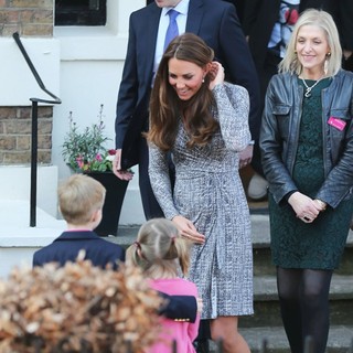 Kate Middleton in Kate Middleton Leaves Hope House