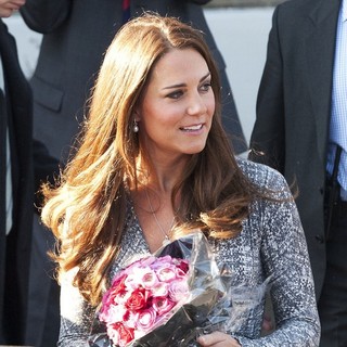 Kate Middleton in Kate Middleton Leaves Hope House