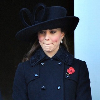 Kate Middleton in Sunday Commemorating Sacrifices of The Armed Forces