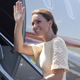 Kate Middleton in Visiting Solomon Islands and Depart for Tuvalu