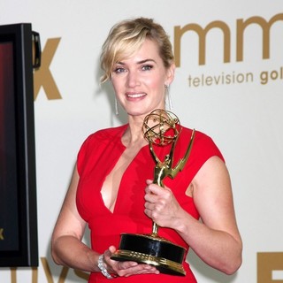 Kate Winslet in The 63rd Primetime Emmy Awards - Press Room