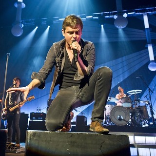 Jesse Quin, Tom Chaplin, Richard Hughes, Keane in Keane Perform Live at Brixton Academy