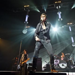 Jesse Quin, Tom Chaplin, Richard Hughes, Keane in Keane Perform Live at Brixton Academy