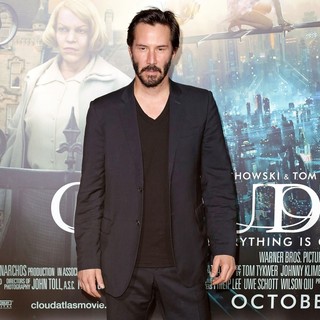 Keanu Reeves in The Cloud Atlas Los Angeles Premiere